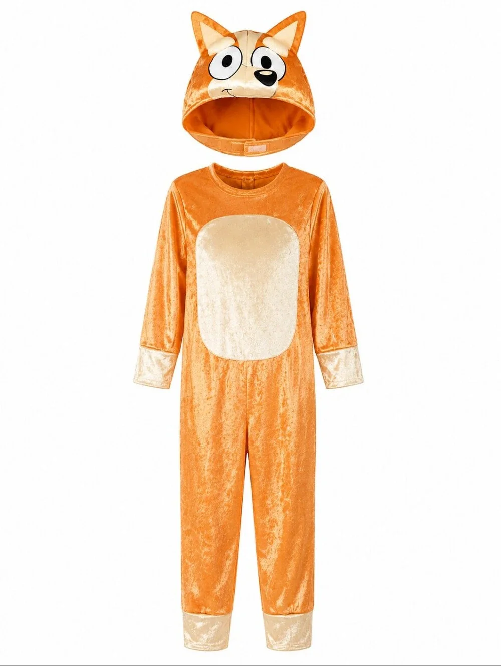 Bingo Bluey Costume Toddler Size 3T-4T Disguise Halloween Jumpsuit Kids